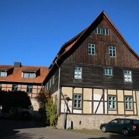 شقة Appartement Archimedes - Modernes Wohnen In Historischer Drostei Im Suedharz